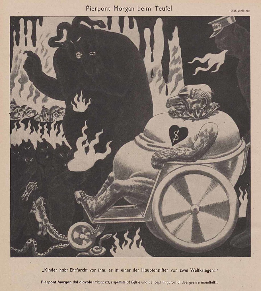 Erich Schilling - Pierpont Morgan With The Devil, 1943
