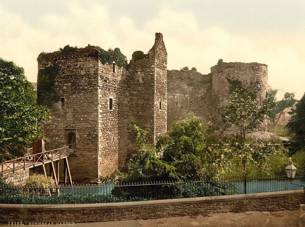 The castle, Rothsay (i.e. Rothesay), Scotland
