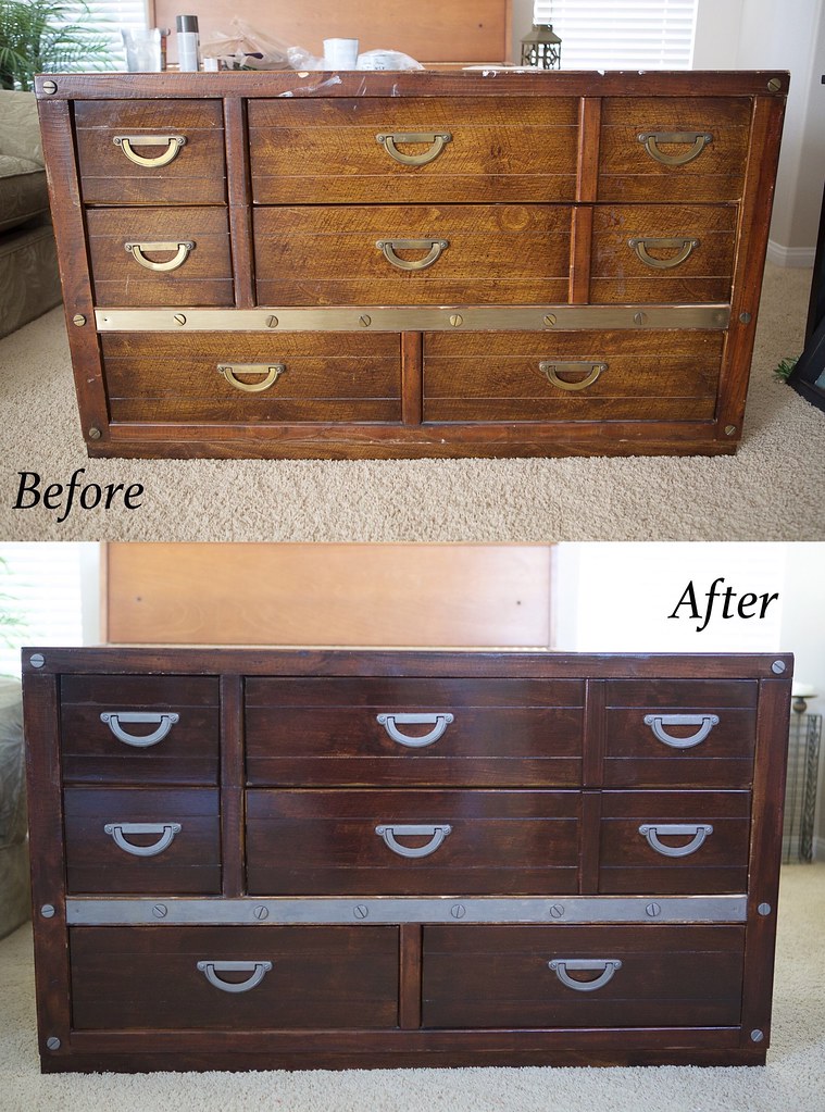 Dresser Before and After