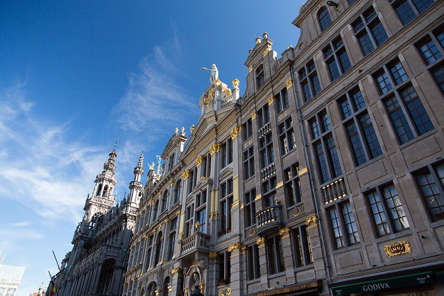 Grand Place Belgium Brussels #ユーレイル