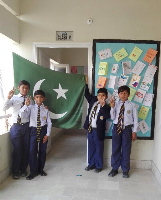 Indian and Pakistani schools exchange greeting cards on festivals