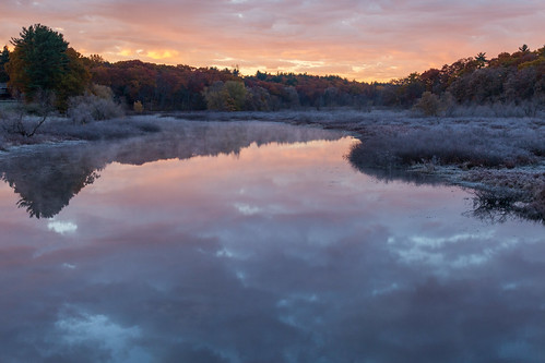 frost chilly sunrise sudburyriver concordma newengland autumn fall muted canon5dmarkii