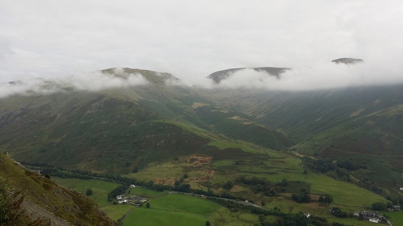 Low cloud over the Eastern fells #sh