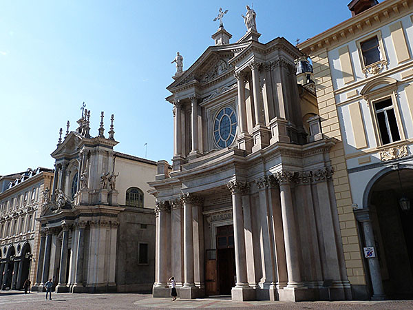 les églises de la piazza
san carlo