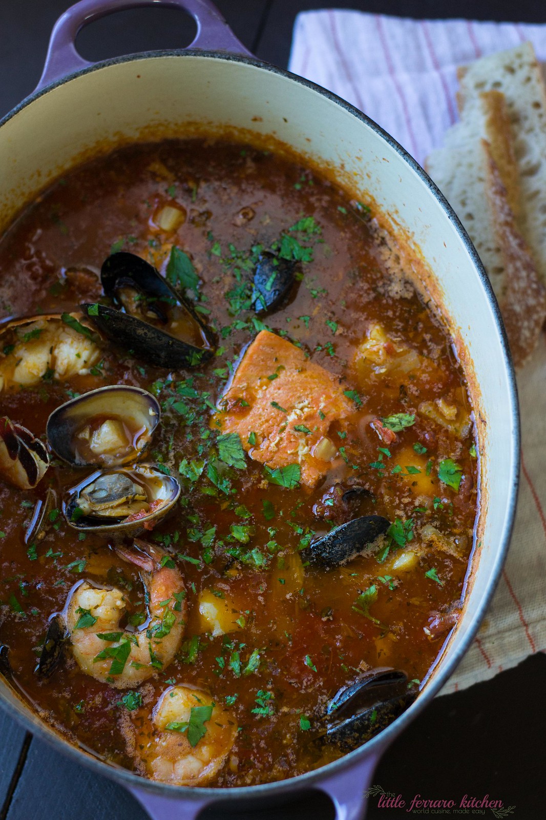 Cioppino (Seafood and Tomato Stew)