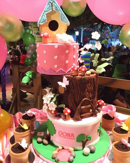Forest Themed Cake by Margie Mariano of Tootie cupcakes