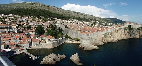 panorama of Dubrovnik