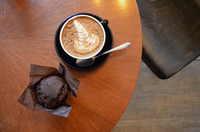 Genius Gluten Free bread in Germany review Schokoladen Muffins with coffee
