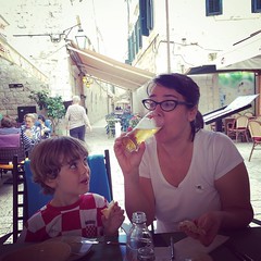 lunch in Dubrovnik