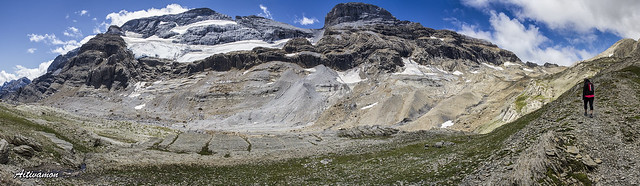 El glaciar de Monte Perdido