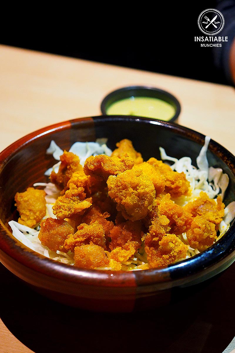Sydney Food Blog Review of One Tea Lounge, Sydney CBD: Popcorn curry chicken ($5 half serve)