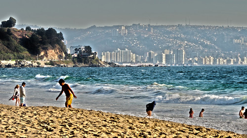 chile sea summer beach mar playa verano reñaca viñadelmar