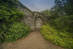 Lanhydrock house,garden gate