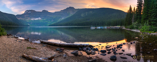 ca trees panorama canada mountains clouds reflections boats landscapes boat montana rocks skies shoreline lakes scenic alberta glaciernationalpark skyscapes forests watercraft hdr waterton naturephotography waterscapes cameronlake landscapephotography watertonlakesnationalpark mountainscapes forumpeak mtcuster pentaxk3 fingolfinphoto philipesterle
