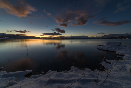 winter sunset norway norge arctic alta northern nord finnmark