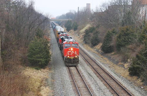 railroad cn train ic illinois railway ge paxton canadiannational manifest 2885 illinoiscentral es44ac chicagosubdivision