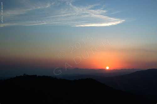 sunset cyprus dora paphos