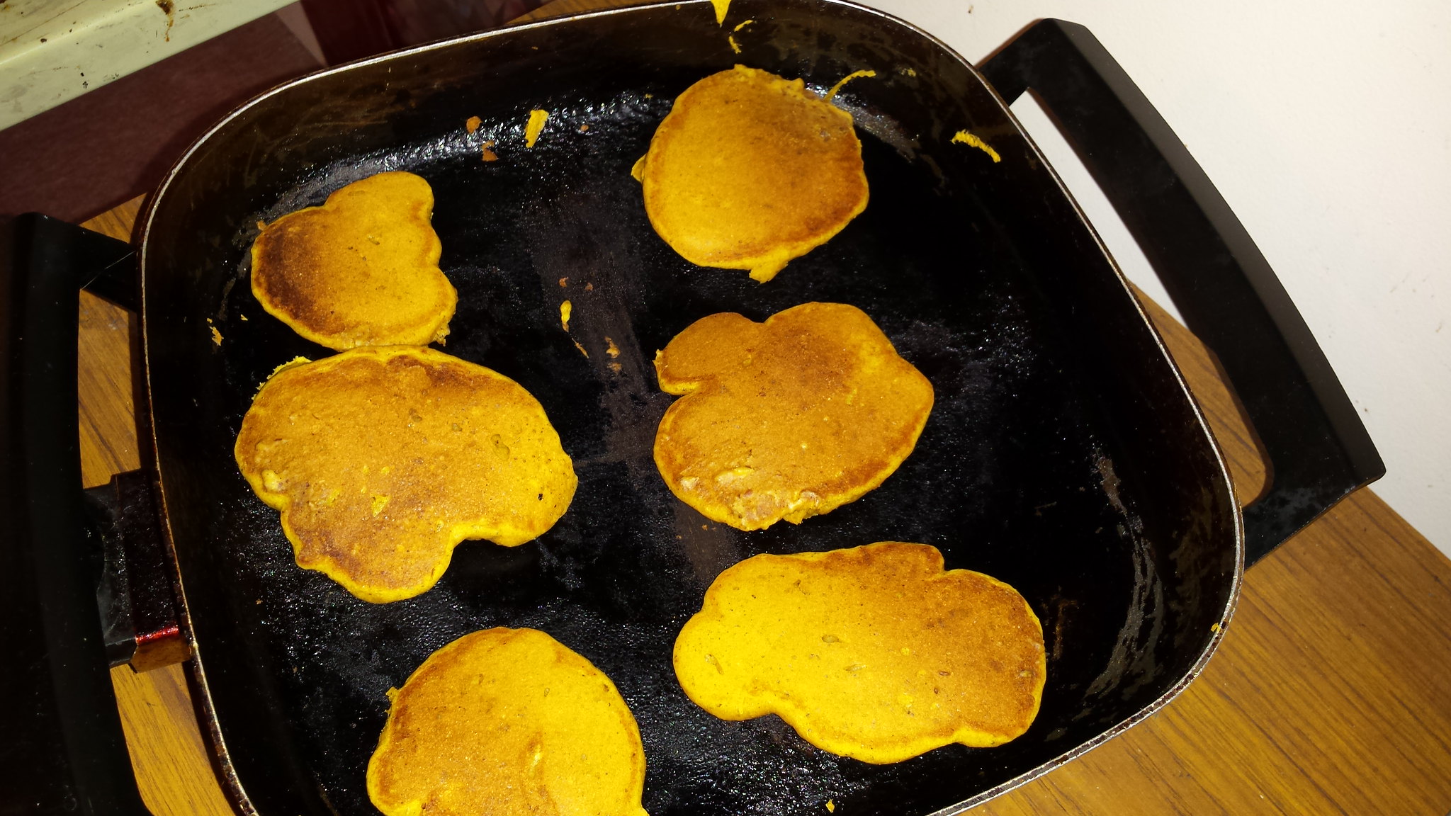 Pumpkin-Flax Pancakes