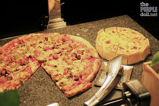 Pizza and Quiche