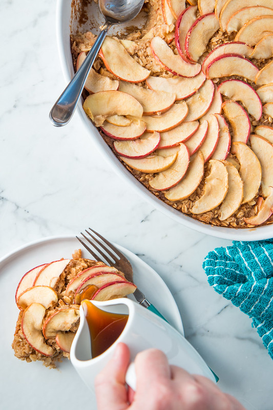 Apple Cinnamon Baked Oatmeal | Will Cook For Friends