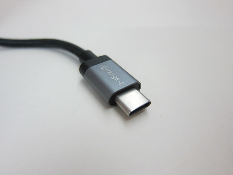 iOrange-E USB Type-C Cable - Black USB Type-C End