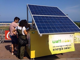 Wattmòbil al Festival Cruïlla de Barcelona - Som Energia 2015