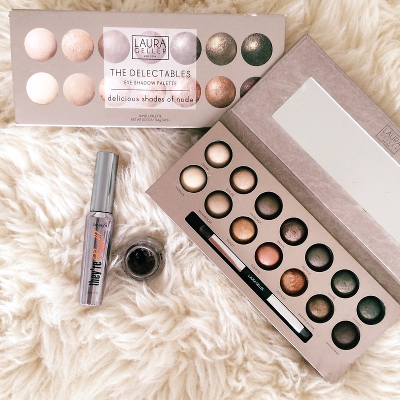 cute & little blog | fall makeup tutorial | laura geller delectables palette