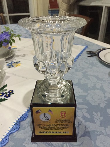 Fil-Am Golf Tournament, trophy