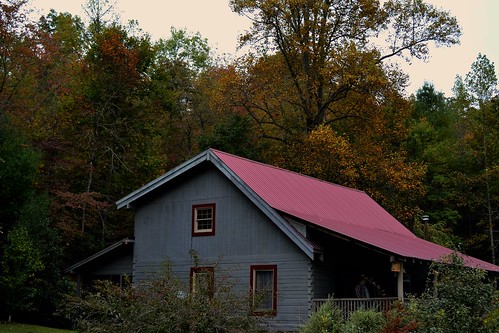 autumn wedding cabin northcarolina