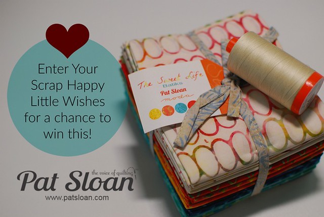 Pat Sloan Scrap Happy Little Wishes giveaway button