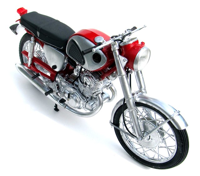 MPC Honda Super Hawk Cb77 Motorcycle Plastic Model Kit Scale 1 16 for sale online