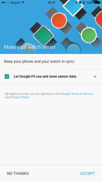 Android Wear iOS - In Sync