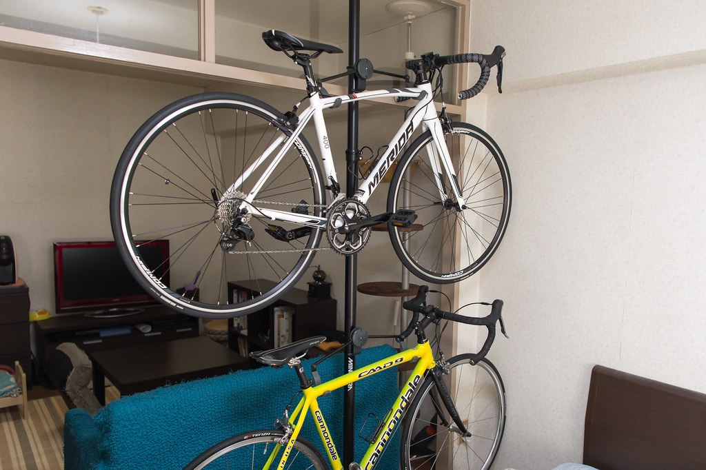 自転車の室内保管用にミノウラの「バイクタワー10」を買ってみた | ColdSleep