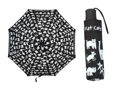 flat cats umbrella