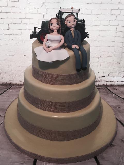Wedding Cake by SAM'S CAKES DEVON