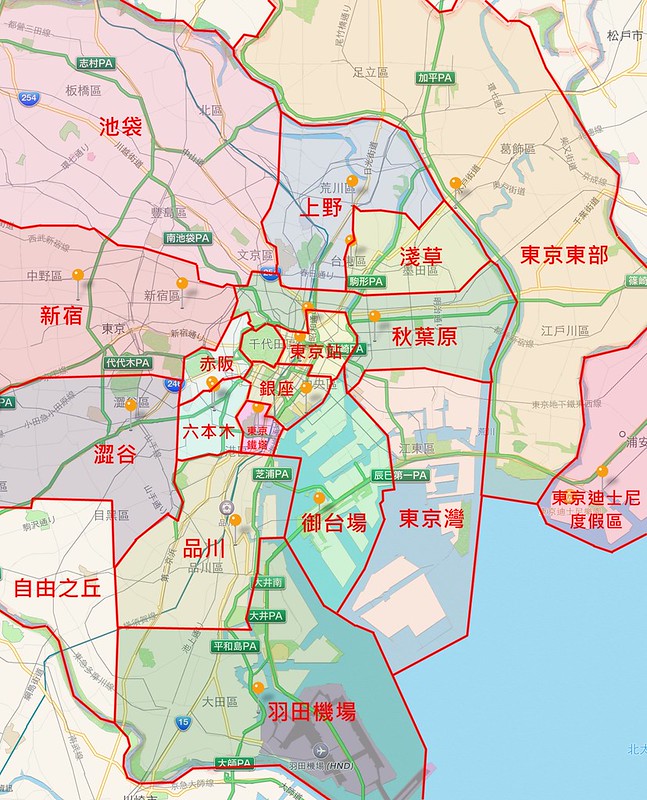 东京都府中市地图图片