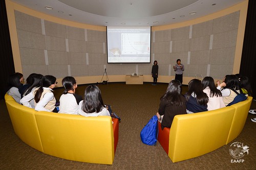 Haesong high school students visit G-Tower