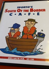 South of the Border Cafe menu