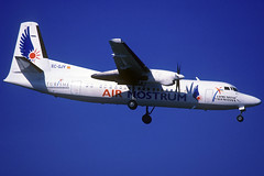 Air Nostrum Fokker 50 EC-GJY BCN 08/02/1997