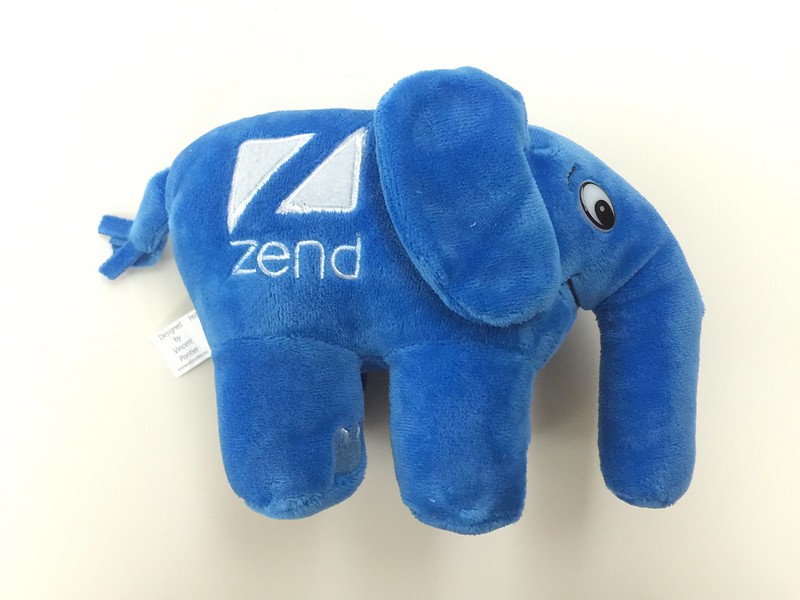 PHP ElePHPant (Blue) Plush Toy - Right