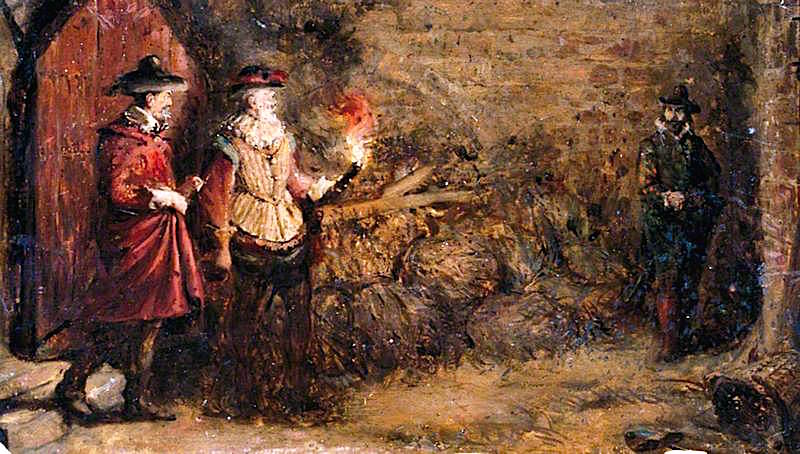 Guy Fawkes by Charles Gogin - 1870