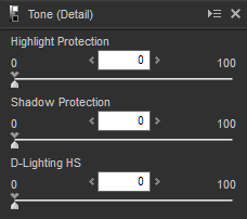 NX-D tone panel