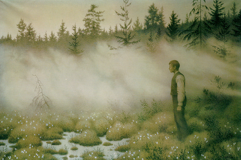 The Fairy That Disappeared by Theodor Kittelsen, 1857 - 1914)