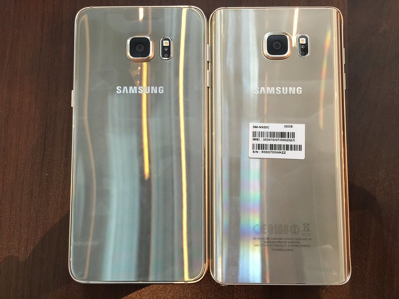 Samsung Galaxy Note 5 & S6 edge+ - Back