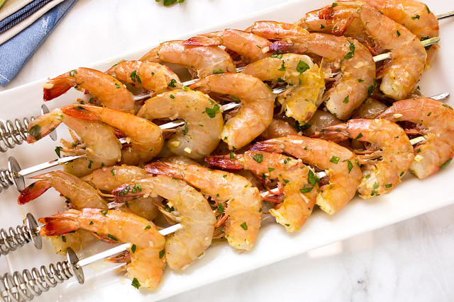 Grilled Shrimp Scampi | Striped Spatula