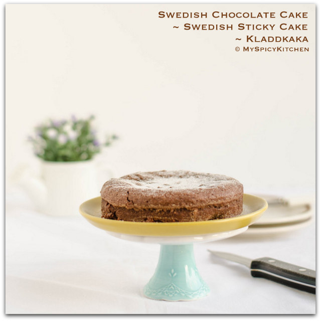 Swedish Cake, Sticky Chocolate Cake, Mud Cake, Chocolate Cake, Swedish Food, Bake-a-thon, Bakeathon 2015, 