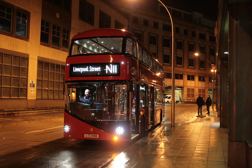 London General LT458 on Route N11, Hammersmith