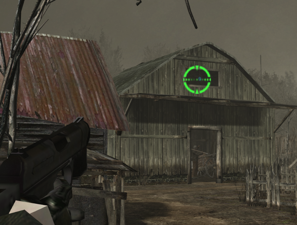 For context, this is the crosshair reticle that I am talking about.