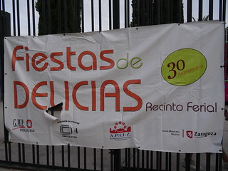 Fiestas en el barrio de las Delicias