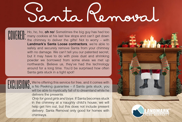 Santa Removal for home warranty update